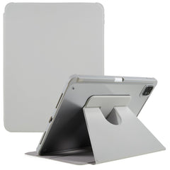 For iPad Pro 12.9 (2018) / (2020) / (2021) / (2022) Anti-Drop Tablet Case with Rotary Kickstand PU Leather + TPU + Acrylic Protective Cover