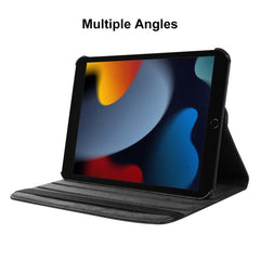 Étui antichoc ENKAY pour iPad (2025) / 10.9 (2022) en cuir PU avec support rotatif à 360 degrés et texture litchi 