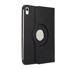 Étui antichoc ENKAY pour iPad (2025) / 10.9 (2022) en cuir PU avec support rotatif à 360 degrés et texture litchi 