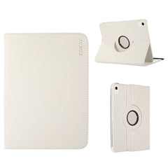 Étui antichoc ENKAY pour iPad (2025) / 10.9 (2022) en cuir PU avec support rotatif à 360 degrés et texture litchi 