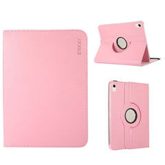 Étui antichoc ENKAY pour iPad (2025) / 10.9 (2022) en cuir PU avec support rotatif à 360 degrés et texture litchi 