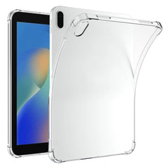 Für iPad (2025) / iPad 10.9 (2022) Weiches TPU-transparentes Gehäuse Eckenschutz Stoßfeste Rückabdeckungsschale 