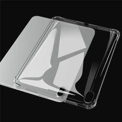 Für iPad (2025) / iPad 10.9 (2022) Weiches TPU-transparentes Gehäuse Eckenschutz Stoßfeste Rückabdeckungsschale 