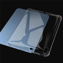 Pour iPad (2025) / 10.9 (2022) Coque de tablette transparente en TPU souple, renforcée aux 4 coins, absorbant les chocs et résistante aux rayures 