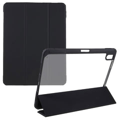 MUTURAL For iPad (2025) / 10.9 (2022) Hybrid TPU+PC Full-Body Protective Case Transparent Back Shockproof Stand Cover with Pen Slot