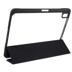 MUTURAL For iPad (2025) / 10.9 (2022) Hybrid TPU+PC Full-Body Protective Case Transparent Back Shockproof Stand Cover with Pen Slot