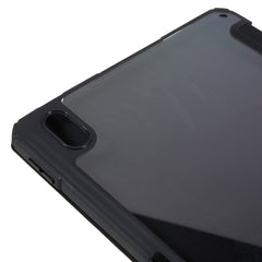 MUTURAL For iPad (2025) / 10.9 (2022) Hybrid TPU+PC Full-Body Protective Case Transparent Back Shockproof Stand Cover with Pen Slot