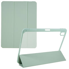 MUTURAL For iPad (2025) / 10.9 (2022) Hybrid TPU+PC Full-Body Protective Case Transparent Back Shockproof Stand Cover with Pen Slot
