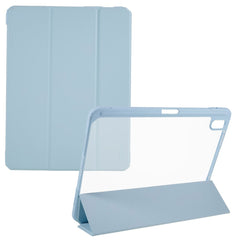 MUTURAL For iPad (2025) / 10.9 (2022) Hybrid TPU+PC Full-Body Protective Case Transparent Back Shockproof Stand Cover with Pen Slot