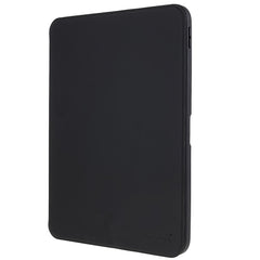 MUTURAL for iPad (2025) / 10.9 (2022) PU Leather Stand Tablet Case Clear Transparent Back Shockproof Protective Cover with Pen Holder