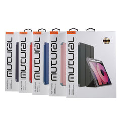 MUTURAL Hard PC TPU Leather Case for iPad (2025) / 10.9 (2022) Shockproof Cover Tablet Case with Tri-Fold Stand