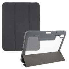 MUTURAL Hard PC TPU Leather Case for iPad (2025) / 10.9 (2022) Shockproof Cover Tablet Case with Tri-Fold Stand