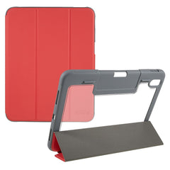 MUTURAL Hard PC TPU Leather Case for iPad (2025) / 10.9 (2022) Shockproof Cover Tablet Case with Tri-Fold Stand