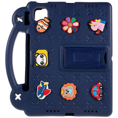 For iPad (2025) / 10.9 (2022) Drop-Proof EVA Tablet Cover Protective Case with Kickstand