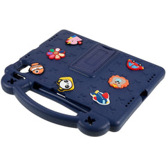 For iPad (2025) / 10.9 (2022) Drop-Proof EVA Tablet Cover Protective Case with Kickstand