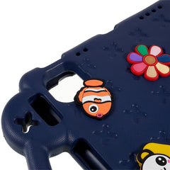 For iPad (2025) / 10.9 (2022) Drop-Proof EVA Tablet Cover Protective Case with Kickstand