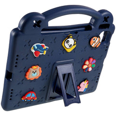 For iPad (2025) / 10.9 (2022) Drop-Proof EVA Tablet Cover Protective Case with Kickstand