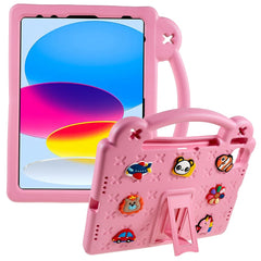 For iPad (2025) / 10.9 (2022) Drop-Proof EVA Tablet Cover Protective Case with Kickstand