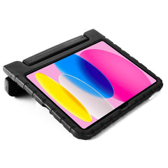 For iPad (2025) / 10.9 (2022) Protective EVA Case Anti-Fall Tablet Cover Shockproof Case with Kickstand Handle
