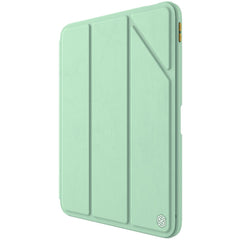 Étui de protection en cuir avec découpes précises pour iPad (2025) / 10.9 (2022) de NILLKIN, avec fonction veille/réveil automatique et support 