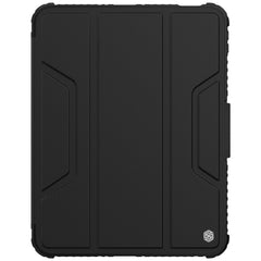 Étui en cuir PU pour tablette NILLKIN Armor Pro Series pour iPad (2025) / 10.9 (2022), avec coque coulissante pour appareil photo et support 