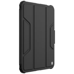 Étui en cuir PU pour tablette NILLKIN Armor Pro Series pour iPad (2025) / 10.9 (2022), avec coque coulissante pour appareil photo et support 