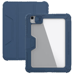 Étui en cuir PU pour tablette NILLKIN Armor Pro Series pour iPad (2025) / 10.9 (2022), avec coque coulissante pour appareil photo et support 
