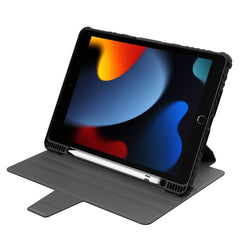 NILLKIN Pro Leather Drop-proof Tablet Case for iPad 10.2 (2021) / (2019) / (2020) , Detachable Tablet Case 360-degree Rotary Stand Cover