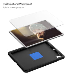 For iPad Pro Pro 13 (2024) / Air 13 (2025) / (2024) / 12.9 (2022) / (2021) / (2020) / (2018) EVA Case with Shoulder Strap, Screen Film