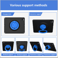 For iPad Pro Pro 13 (2024) / Air 13 (2025) / (2024) / 12.9 (2022) / (2021) / (2020) / (2018) EVA Case with Shoulder Strap, Screen Film