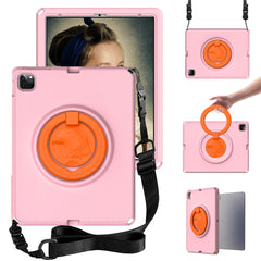 For iPad Pro Pro 13 (2024) / Air 13 (2025) / (2024) / 12.9 (2022) / (2021) / (2020) / (2018) EVA Case with Shoulder Strap, Screen Film