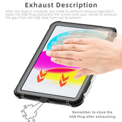 Coque étanche SHELLBOX pour iPad (2025) / 10.9 (2022) IP68, protection sous-marine, anti-poussière et antichoc 