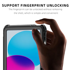 Coque étanche SHELLBOX pour iPad (2025) / 10.9 (2022) IP68, protection sous-marine, anti-poussière et antichoc 