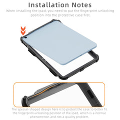 Coque étanche SHELLBOX pour iPad (2025) / 10.9 (2022) IP68, protection sous-marine, anti-poussière et antichoc 
