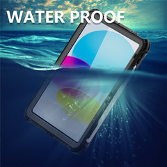 Coque étanche SHELLBOX pour iPad (2025) / 10.9 (2022) IP68, protection sous-marine, anti-poussière et antichoc 