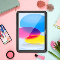 For iPad (2025) / 10.9 (2022) IP68 Waterproof Case 2m Drop Protection Dustproof Armor Defender Cover