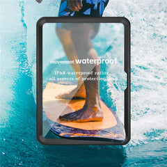 For iPad (2025) / 10.9 (2022) IP68 Waterproof Case 2m Drop Protection Dustproof Armor Defender Cover