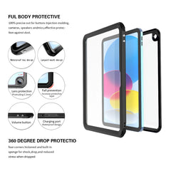 For iPad (2025) / 10.9 (2022) IP68 Waterproof Case 2m Drop Protection Dustproof Armor Defender Cover