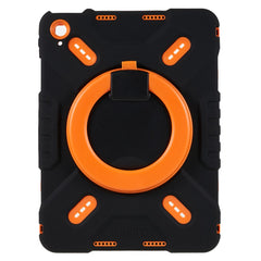 Étui PEPKOO pour tablette iPad (2025) / 10.9 (2022) avec rotation à 360 degrés et béquille en silicone + PC + ABS 