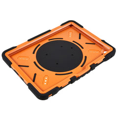 Étui PEPKOO pour tablette iPad (2025) / 10.9 (2022) avec rotation à 360 degrés et béquille en silicone + PC + ABS 
