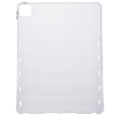 For iPad Pro 12.9 (2020) / (2021) / (2022) Tablet Case Airbag Down Jacket Design Clear TPU Tablet Cover