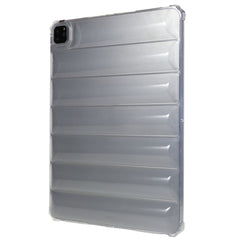 For iPad Pro 12.9 (2020) / (2021) / (2022) Tablet Case Airbag Down Jacket Design Clear TPU Tablet Cover