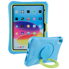 Étui antichoc PEPKOO pour iPad (2025) / 10.9 (2022) avec support rotatif à 360 degrés et protection EVA 