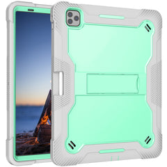 Étui de protection en silicone et PC avec porte-crayon pour iPad Pro 12.9 (2018) / (2020) / (2021) / (2022) 