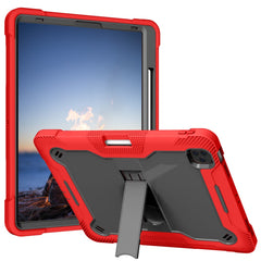 Étui de protection en silicone et PC avec porte-crayon pour iPad Pro 12.9 (2018) / (2020) / (2021) / (2022) 