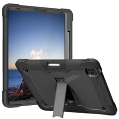 Étui de protection en silicone et PC avec porte-crayon pour iPad Pro 12.9 (2018) / (2020) / (2021) / (2022) 