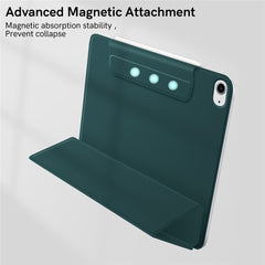 AHASTYLE IP03 Tablet Case for iPad Pro 11 (2018) / (2020) / (2021) / (2022) / iPad Air (2020) / (2022) PU Leather Tri-fold Stand Magnetic Cover