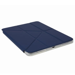 MUTURAL For iPad Pro 11 (2020) / (2021) / (2022) Tablet Case PU Leather Origami Stand Cover with Detachable Pencil Holder