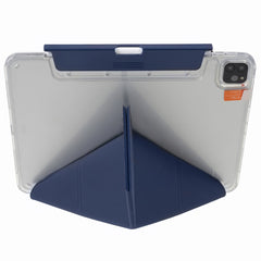 MUTURAL For iPad Pro 11 (2020) / (2021) / (2022) Tablet Case PU Leather Origami Stand Cover with Detachable Pencil Holder