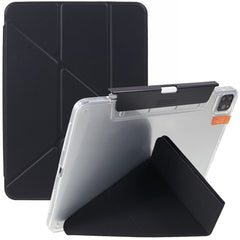 MUTURAL For iPad Pro 11 (2020) / (2021) / (2022) Tablet Case PU Leather Origami Stand Cover with Detachable Pencil Holder